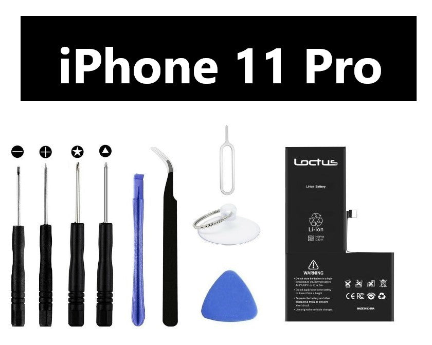 Replacement Battery iPhone 11 Pro 3046mAh Capacity with Tool Kit