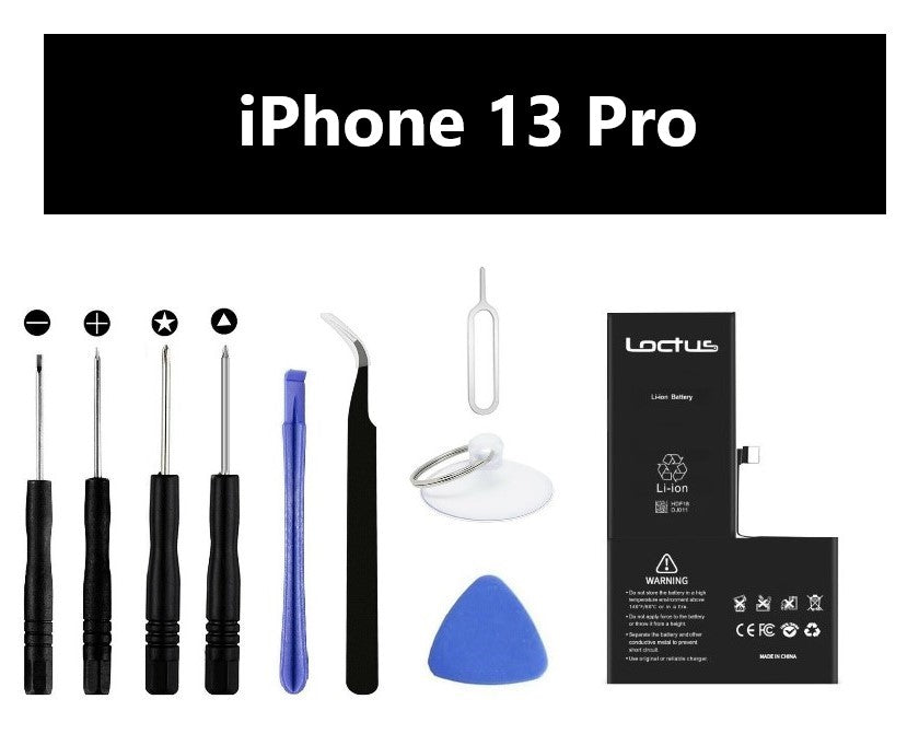 Replacement Battery iPhone 13 Pro 3095mAh Capacity Replacement with Tool Kit