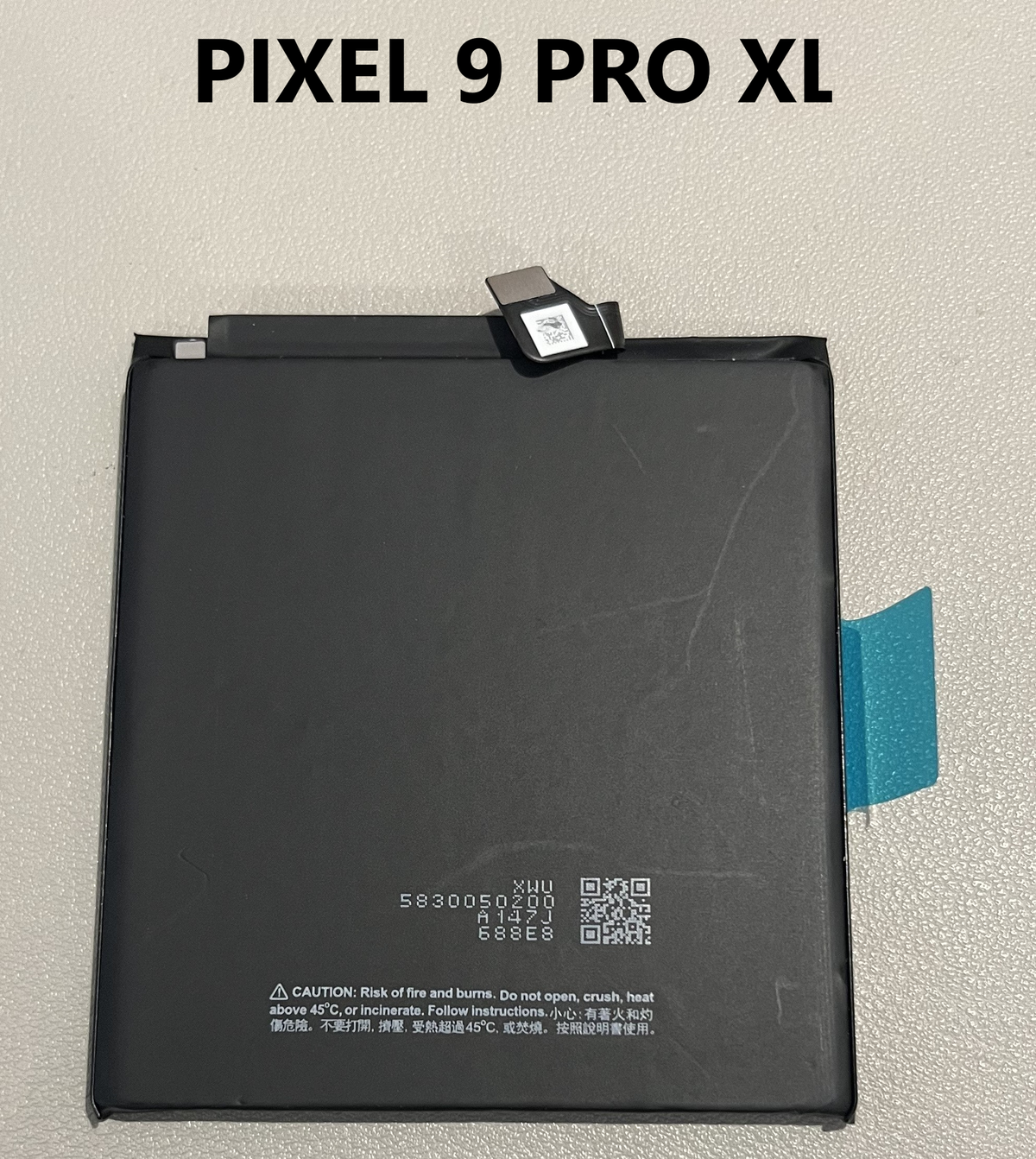 Replacement Battery for Google Pixel 9 Pro XL 5060 mAh Capacity