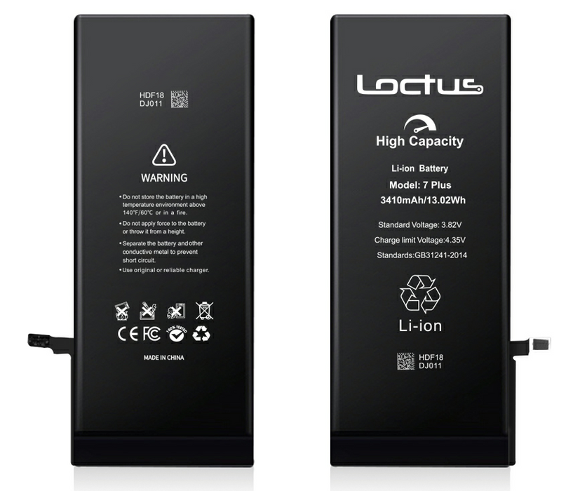 Replacement Battery iPhone 7 Plus 3410mAh High Capacity