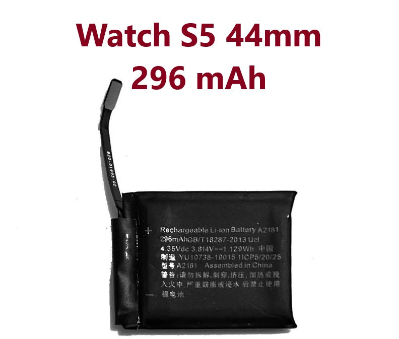 Replacement Battery for Apple Watch 5 44MM - 296mAh Capacity